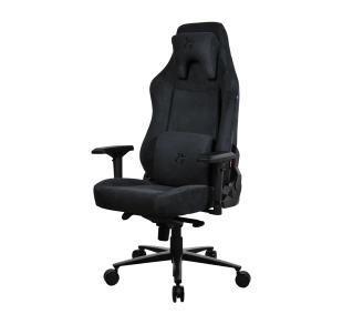 Arozzi Vernazza XL Supersoft Pure Black Gamingowy do 170kg Tkanina Czarny - Kup na Raty - RRSO 0%