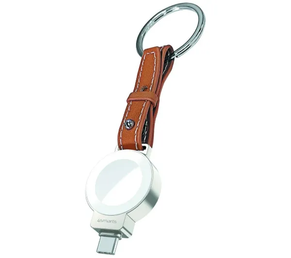 Ładowarka indukcyjna 4SMARTS do Apple Watch Srebrny