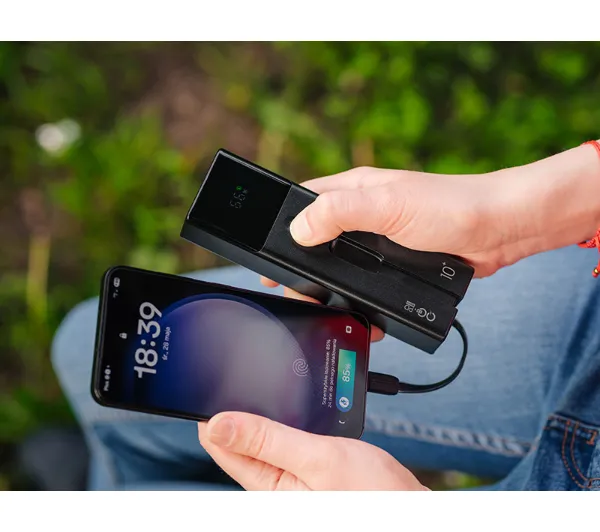 Tracer Quant 10000mAh PD QC 100W Czarny