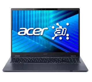 Acer TravelMate P4 16 TMP416-54-TCO 16" Ultra 5 225U 16GB RAM 512GB Dysk SSD Win11 Pro Niebieski Funkcje AI - Kup na Raty - RRSO 0%