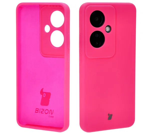 Bizon Bizon Soft Case do Oppo Reno11 F 5G Neonowy-różowy