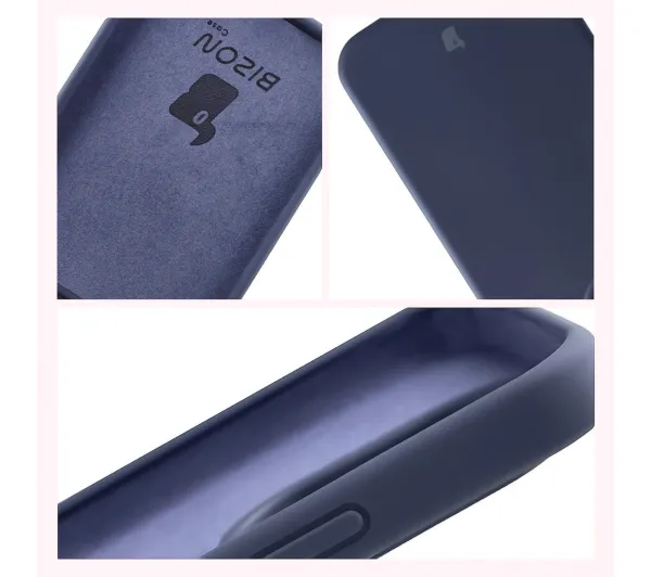 Bizon Soft Case do Xiaomi 15T Ciemnoniebieski