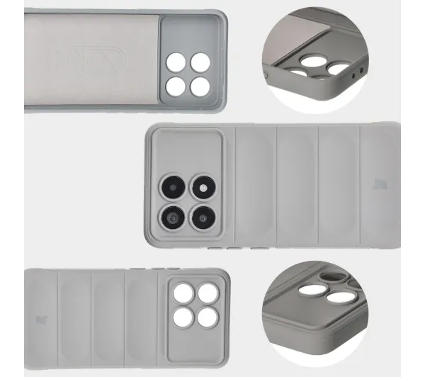 Bizon Tur do Xiaomi Poco F6 Pro Jasnoszary