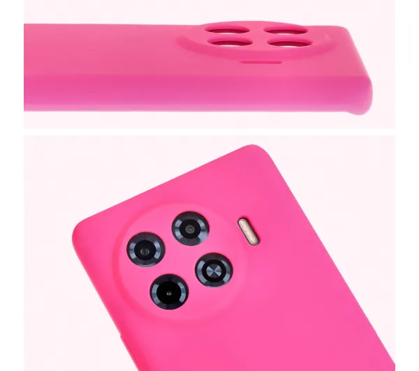 Bizon Bizon Soft Case do Tecno Spark 20 Pro+ Neonowy-różowy