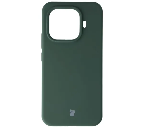 Bizon Soft Case do Xiaomi 15T Pro Ciemnozielony