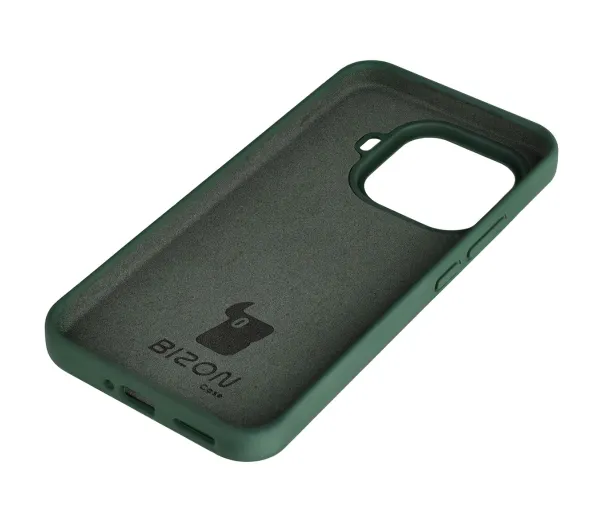 Bizon Soft Case do Xiaomi 15T Pro Ciemnozielony