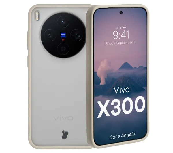 Bizon Angelo do Vivo X300 Półprzeźroczyste z beżowa ramką