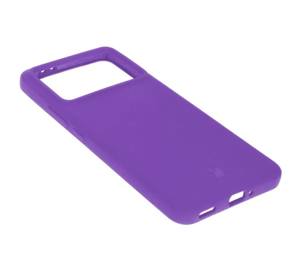 Bizon Soft Case do Xiaomi Poco F6 Pro Fioletowy