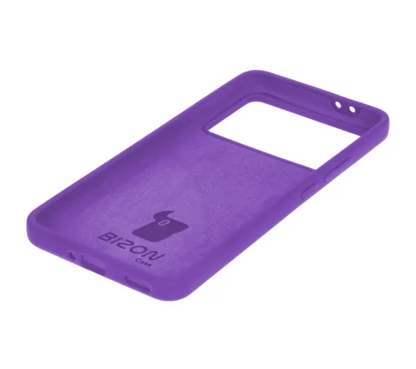 Bizon Soft Case do Xiaomi Poco F6 Pro Fioletowy