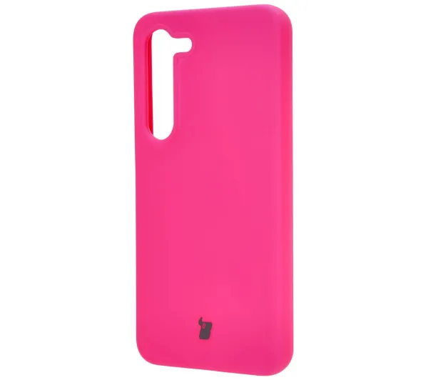 Bizon Soft Case do Samsung Galaxy S23 Neonowy-różowy