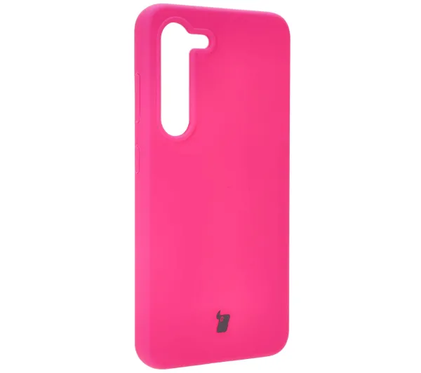 Bizon Soft Case do Samsung Galaxy S23 Neonowy-różowy