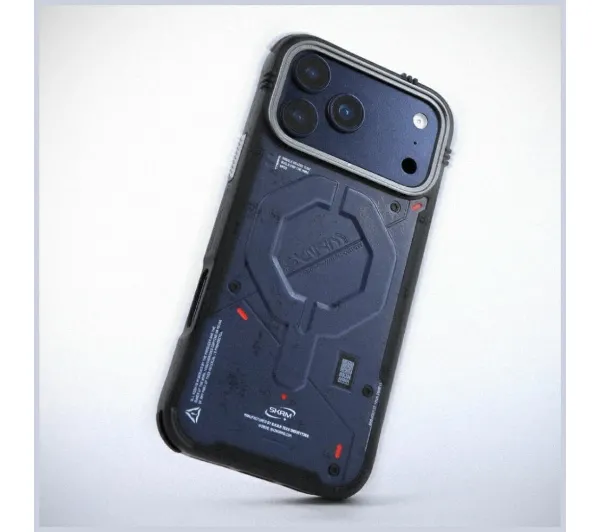 Skinarma Vigor MagSafe do iPhone 17 Pro Max Niebieski