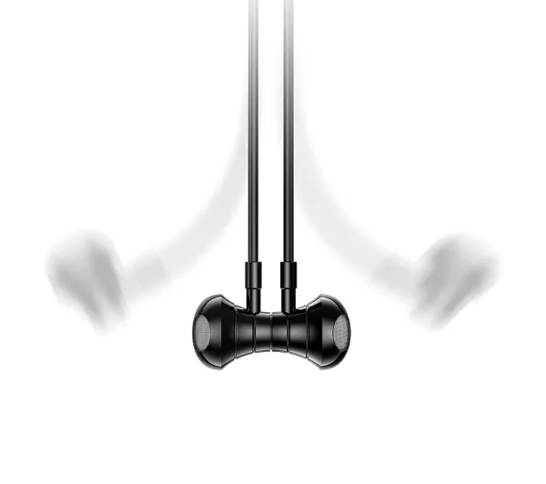 USAMS YQ24 Series Douszne Bluetooth 5.3 Czarny