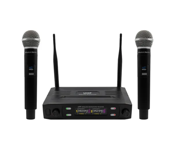 Zestaw mikrofonowy MUSICMATE MM-500 VocalPro Duo