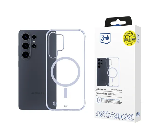 3mk Just20g MagCase do Galaxy S26 Ultra Przezroczysty