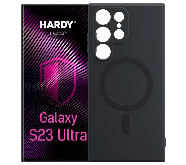 3mk Hardy Haptica MagCase do Galaxy S23 Ultra Czarny
