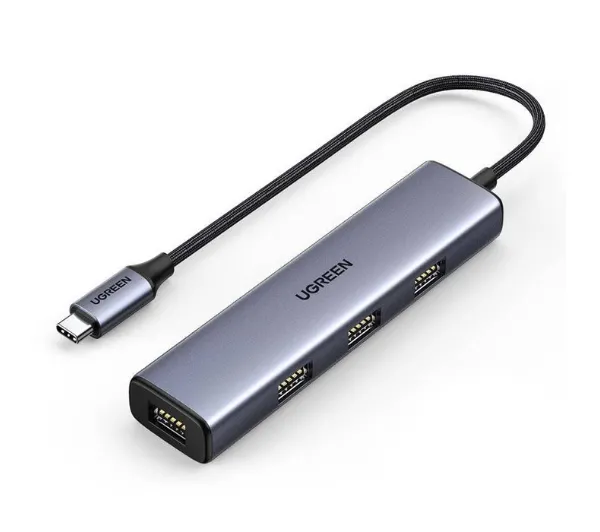 UGREEN CM473  4w1 USB-C do 4x USB 3.0
