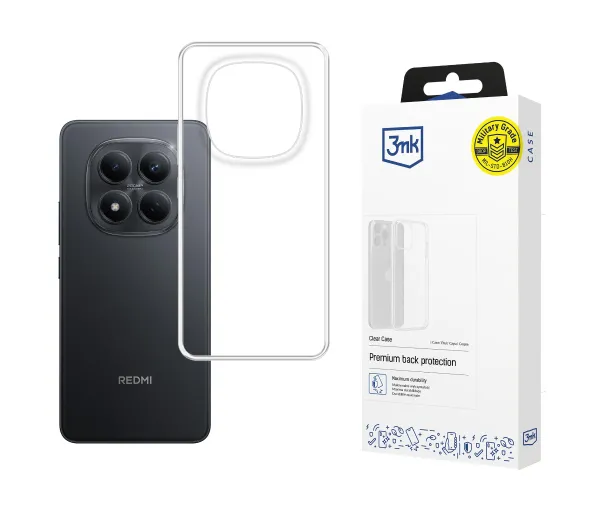 Etui 3MK Clear Case do Redmi Note 15 Pro Przezroczysty