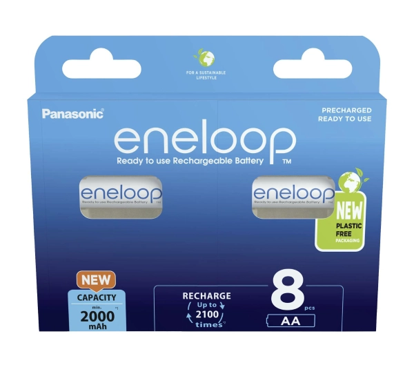 Panasonic Eneloop AA 2000mAh 8szt.