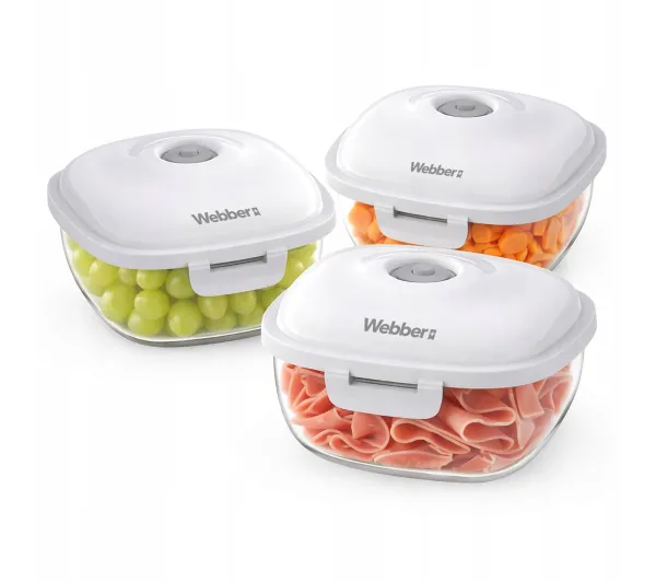 Zestaw pojemników WEBBER 05WEBLB1 (3 sztuki)