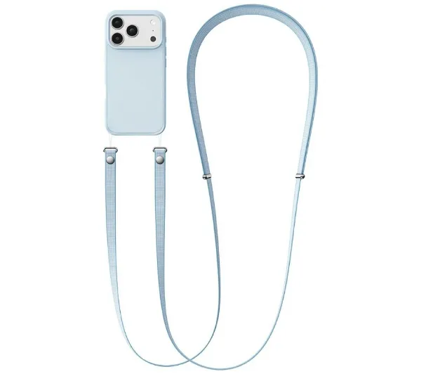 USAMS Smycz do telefonu 1.08-2.08m jasnoniebieska