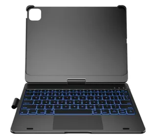 Typecase Flexbook Touch z klawiaturą do iPad Air 11" M2 2024 / M3 2025 / M4 2026 Szary