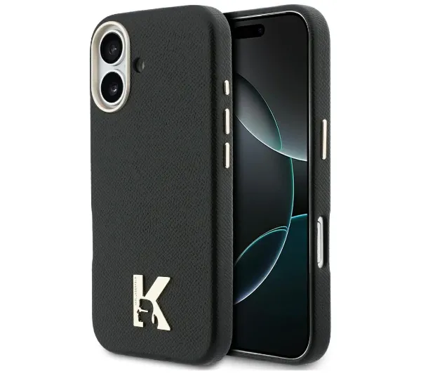 Karl Lagerfeld Karl Head Logo MagSafe do iPhone 17 Czarny