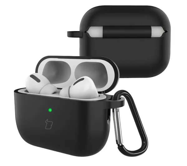 Bizon Case Headphone Silicone do AirPods Pro 3 Czarny