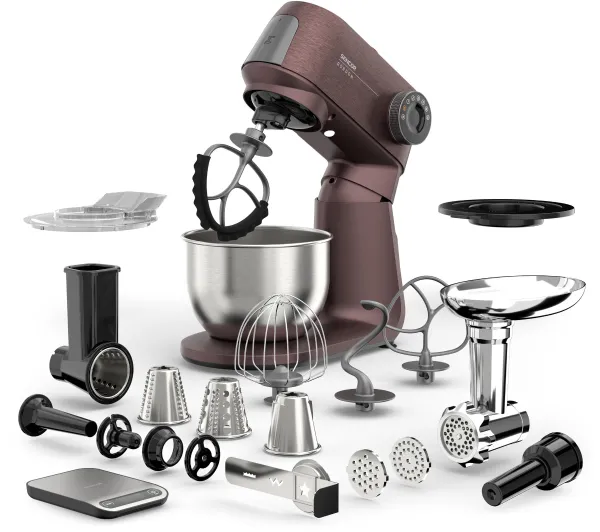 Roboty kuchenne - Sencor STM 7632WP 1500W Maszynka do mielenia Przystawka do krojenia w kostkę