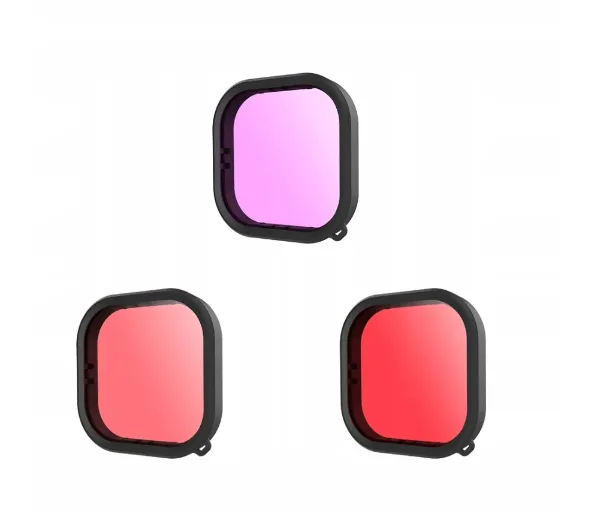 Zestaw filtrów TELESIN GP-FLT-904 do GoPro Hero 9/10/11/12 Black