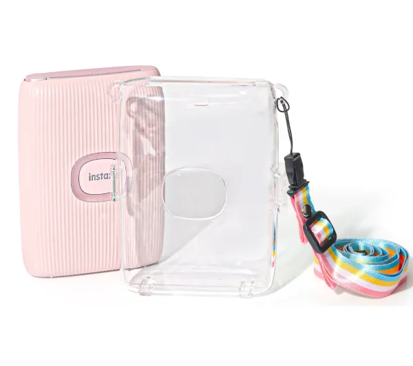 Pokrowiec LoveInstant Futerał Etui Case Pokrowiec Do Fuji Fujifilm Instax Mini Link 2 / Przezroczysty