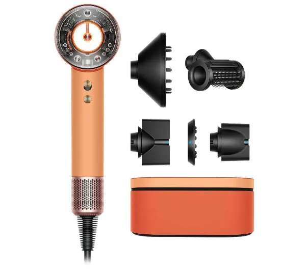 Dyson Supersonic Nural Straight+Wavy 176964-01 Jonizacja Zimny nawiew 1600W 3 prędkości 4 temperatury