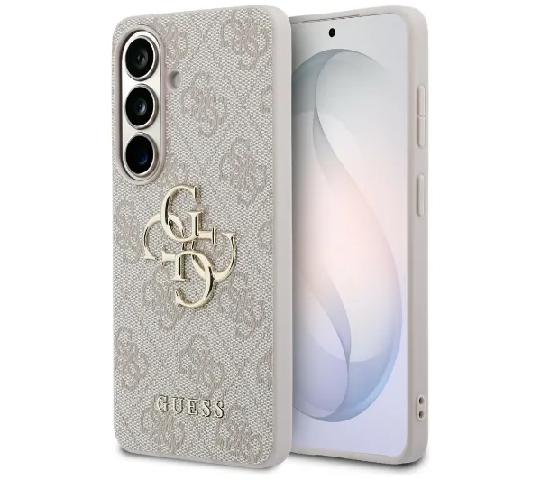 Guess 4G Big Metal Logo do Galaxy S26 Różowy