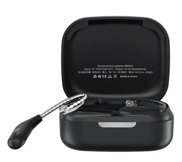 KZ AZ09 Bezprzewodowy moduł Bluetooth 5.2 do słuchawek dokanałowych ze złączem 2PIN 0.75/0.78 mm.