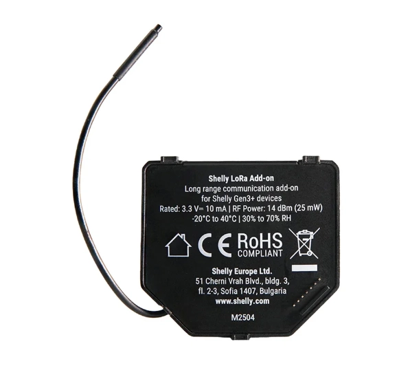 Shelly LoRa Add-on EU868