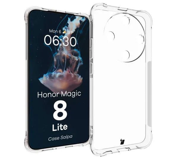 Bizon Salpa do Honor Magic8 Lite Przezroczysty