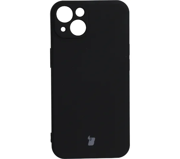 Bizon Silicone do iPhone 13 Czarny
