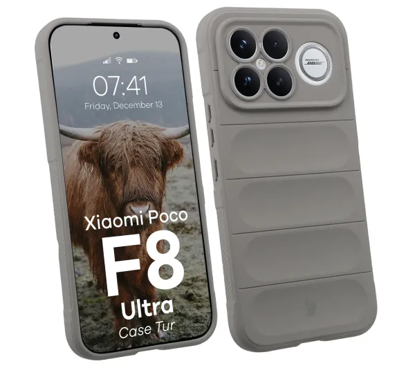 Bizon Tur do Xiaomi POCO F8 Ultra Jasnoszary