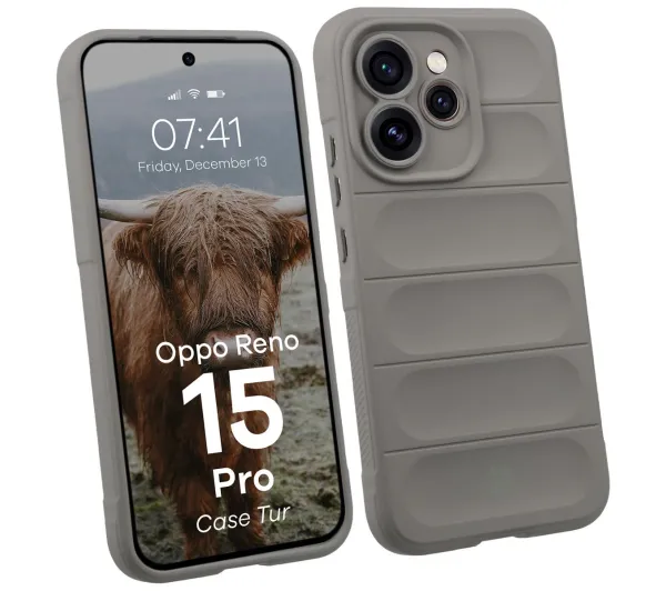 Bizon Tur do Oppo Reno 15 Pro Jasnoszary