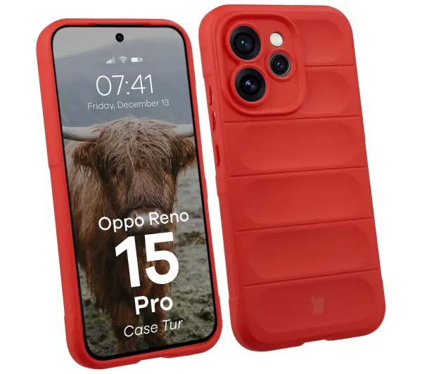 Bizon Tur do Oppo Reno 15 Pro Czerwony