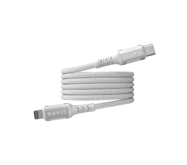 Havit CB6298 USB-C do Lightning 60W 1m Biały