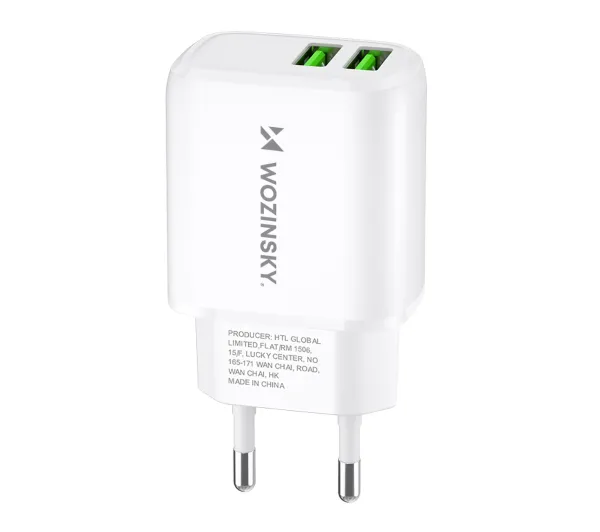 Wozinsky CUWCW 2x USB-A Biały