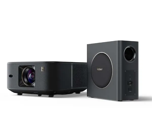 Projektor YABER K3 Pro Full HD (1920 x 1080), 1600 ANSI lumen, Wi-Fi, Bluetooth + Subwoofer