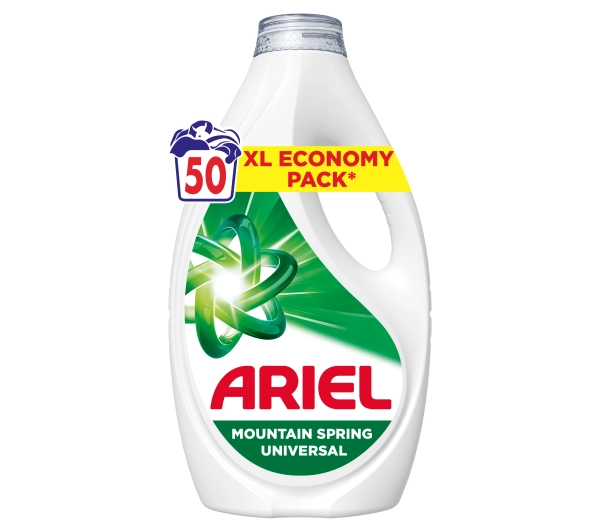 Ariel Mountain Spring Universal 50 Prań 2.25l