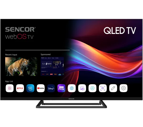 Sencor SLE 40QF860B 40" QLED Full HD webOS Smart TV DVB-T2