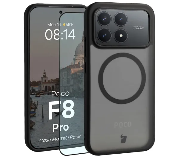 Bizon MatteO Pack do POCO F8 Pro Czarny
