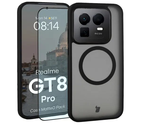 Bizon MatteO Pack do Realme GT 8 Pro Czarny