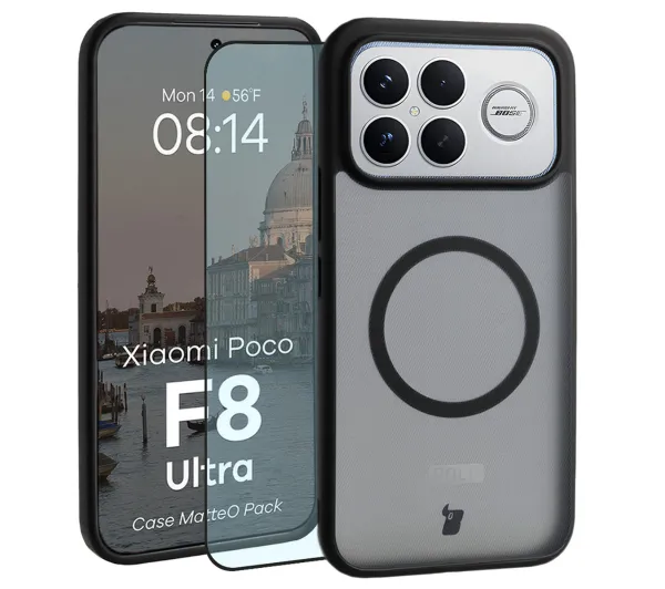 Bizon MatteO Pack do POCO F8 Ultra Czarny
