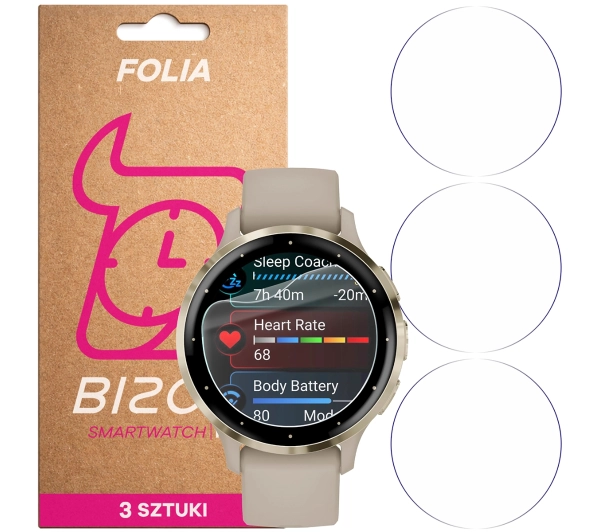 Bizon Watch Film HydroFlex do Garmin Venu 3S