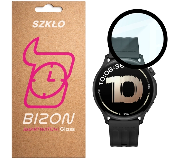 Bizon Glass Watch Edge Hybrid do OnePlus Watch Lite 45 mm
